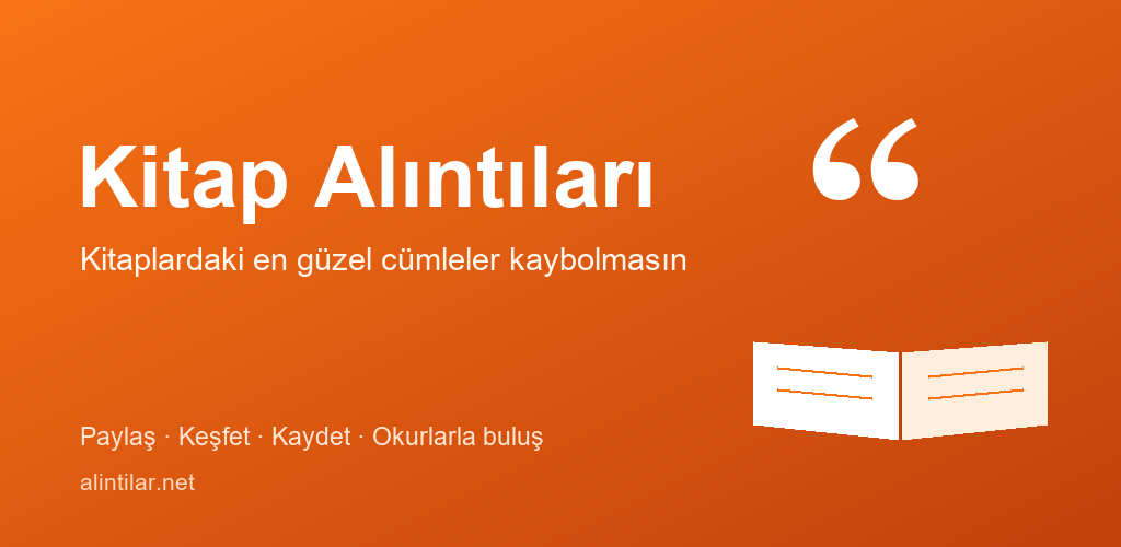 Kitap Alıntıları uygulaması