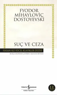 Suç ve Ceza — Fyodor Dostoyevski kitap kapağı