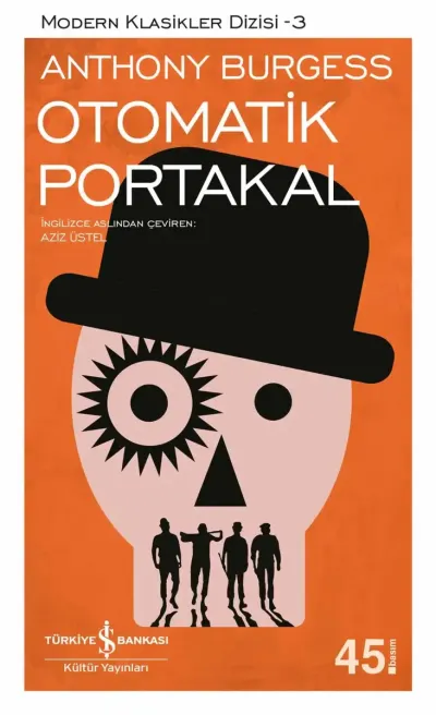Otomatik Portakal — Anthony Burgess kitap kapağı