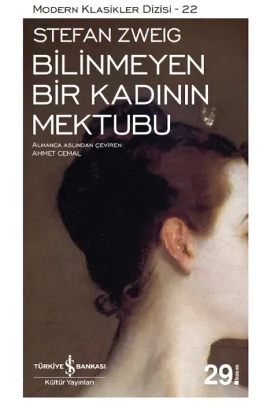 Bilinmeyen Bir Kadının Mektubu — Stefan Zweig kitap kapağı