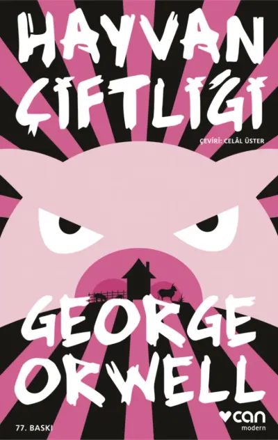 Hayvan Çiftliği — George Orwell kitap kapağı