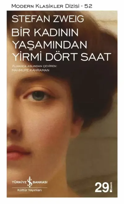 Bir Kadının Yaşamından Yirmi Dört Saat — Stefan Zweig kitap kapağı