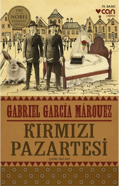 Kırmızı Pazartesi — Gabriel Garcia Marquez kitap kapağı