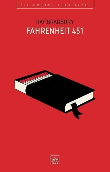 Fahrenheit 451 — Ray Bradbury kitap kapağı