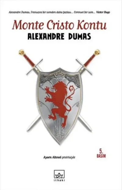 Monte Cristo Kontu — Alexandre Dumas kitap kapağı