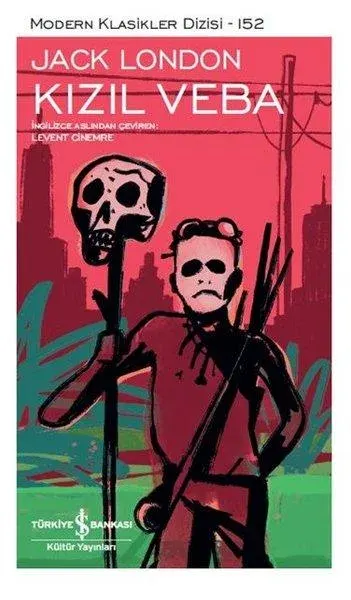 Kızıl Veba — Jack London kitap kapağı