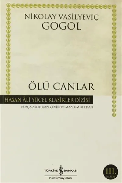Ölü Canlar — Nikolay Gogol kitap kapağı