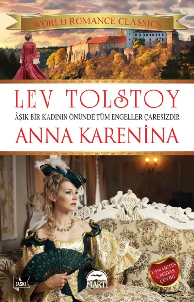 Anna Karenina — Lev Tolstoy kitap kapağı